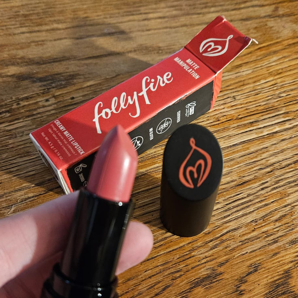 Folly Fire Matte Manipulation Creamy Matte Lipstick SUNSET BLVD